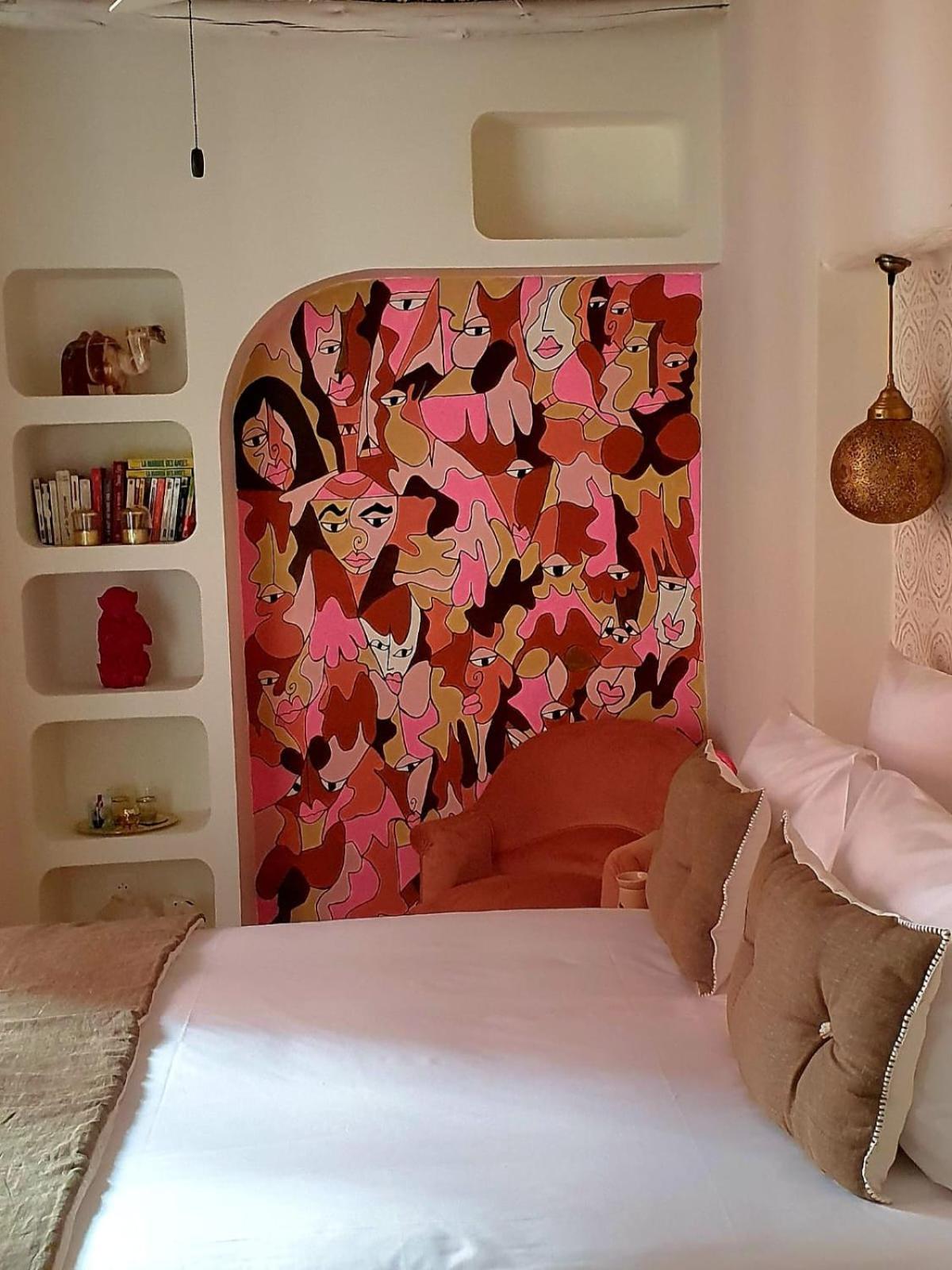 Bed and Breakfast Le Singe Rose à Marrakesh Extérieur photo