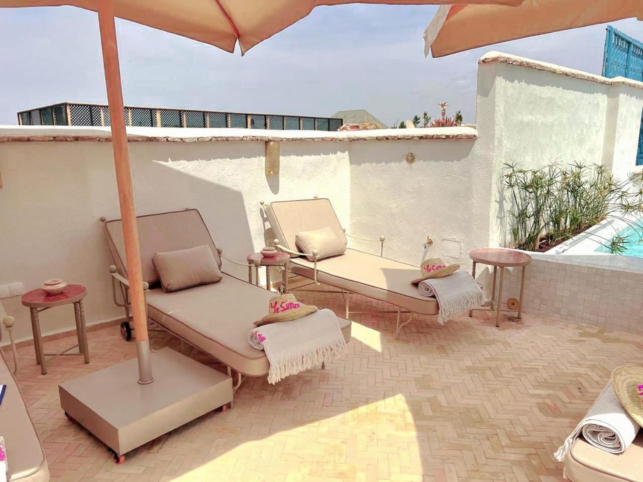 Bed and Breakfast Le Singe Rose à Marrakesh Extérieur photo